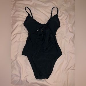 Black One Piece Swimsuit